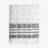 Organic Belgian Waffle Bath Sheet By Mungo