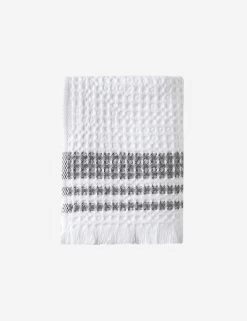 Organic Belgian Waffle Hand Towels (Set Of 2) By Mungo