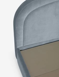 Newbery Platform Bed 33 Newbery Platform Bed -Furniture Store NewberyPlatformBed Heron Velvet Queen L04731295031 Product