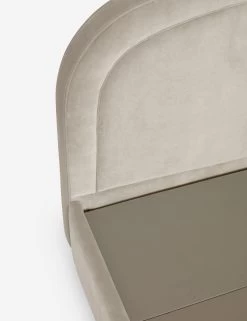 Newbery Platform Bed 37 Newbery Platform Bed -Furniture Store NewberyPlatformBed Oatmeal Velvet Queen L04731295031 Product