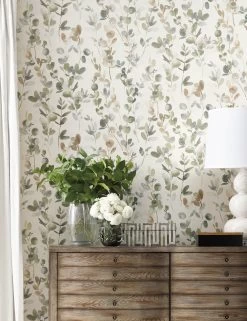 Joyful Eucalyptus Wallpaper By Candice Olson -Furniture Store OS4311 YDSE24JoyfulEucalyptus ORG SITECROP