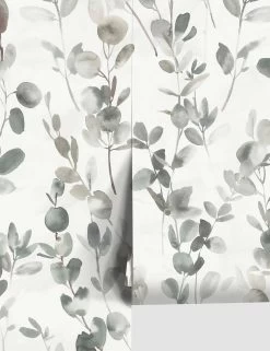 Joyful Eucalyptus Wallpaper By Candice Olson -Furniture Store OS4315 SITECROP