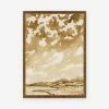 Ochre Landscape Print By Laurel-Dawn Latshaw