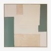 Patchwork Green Wall Art By Visual Contrast