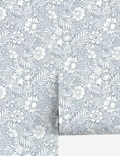 Modern Acanthus Peel + Stick Wallpaper By Erin & Ben Co.