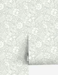 Modern Acanthus Peel + Stick Wallpaper By Erin & Ben Co. 7 Modern Acanthus Peel + Stick Wallpaper By Erin & Ben Co. -Furniture Store PSW1446RL