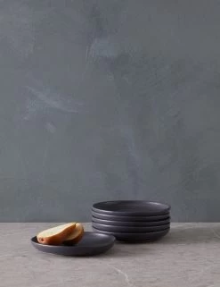 Pacifica Bread Plates (Set Of 6) By Casafina -Furniture Store PacificaBreadPlates Setof6 byCasafina SeedGray A06558301625