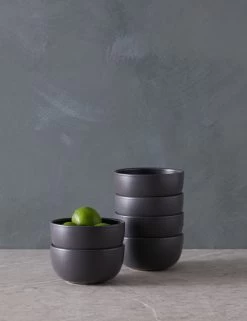 Pacifica Fruit Bowls (Set Of 6) By Casafina -Furniture Store PacificaFruitBowls Setof6 byCasafina SeedGray A06558321615
