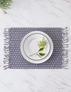 Panalito Placemat By Minna -Furniture Store PanalitoPlacematbyMinna Indigo 16042