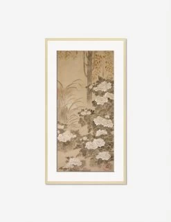 Peonies Print By Tatebayashi Kagei