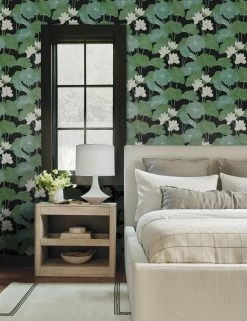 Lily Pad Peel + Stick Wallpaper -Furniture Store RMK11433WP FALLCAP10341