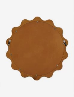 Ripple Round Mirror By Sarah Sherman Samuel -Furniture Store RippleMirror HoneyAsh A0656752 4479 Product