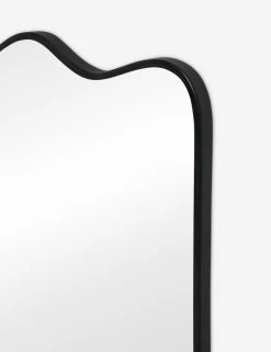 Rook Mantel Mirror Charcoal By Sarah Sherman Samuel -Furniture Store RookMirror Charcoal Mantel A0656633 4464 Product
