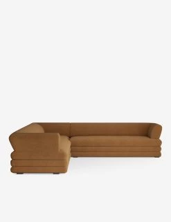Babs Corner Sectional Sofa By Sarah Sherman Samuel -Furniture Store SSSStackedSectional GingerMiniCorduroy 3