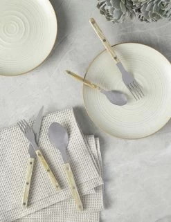 Bistrot Flatware 5-Piece Set By Sabre -Furniture Store SabreBistrotFlatware5 PieceSet Teak 4782copy2