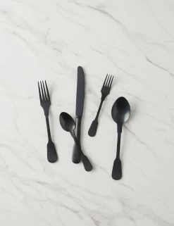 Saga Flatware (20-Piece Set) By Costa Nova -Furniture Store SagaFlatware 20 PieceSet byCostaNova MatteBlack L04672985415 Product