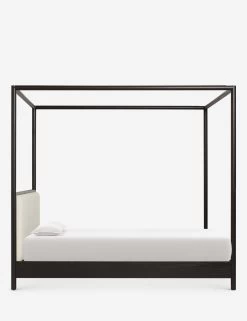 Simonette Canopy Bed 8 Simonette Canopy Bed -Furniture Store SimonetteCanopyBedQueen Black A0656315 0355 Product