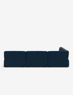Solana Corner Sectional Sofa By Eny Lee Parker -Furniture Store SolanaCornerSectionalSofa BlueVelvet120 WithoutBolster L0469139 Back 3