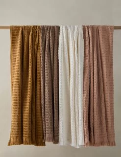 Sophie Cotton Throw -Furniture Store SophieThrow Ivory A0657789 Product 1033