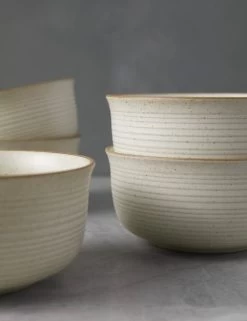 Nature Cereal Bowls (Set Of 6) By Thomas For Rosenthal -Furniture Store ThomasNatureS 6CerealBowls Sand 4578