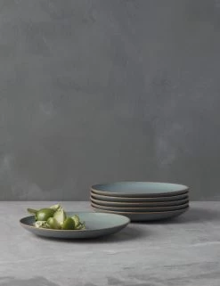 Nature Salad Plates (Set Of 6) By Thomas For Rosenthal -Furniture Store ThomasNatureS 6SaladPlates Water 4566