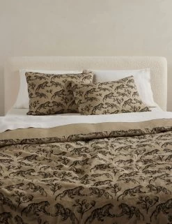 Tiger Hemp Duvet Cover By Sarah Sherman Samuel