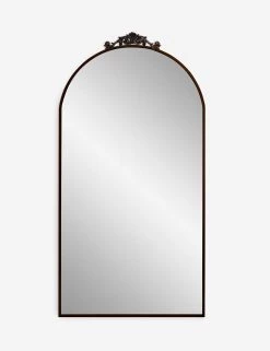 Tulca Floor Mirror -Furniture Store TulcaArchFloorMirror OilRubbedBronze 4226