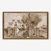 View Of A Villa Wall Art By Giambattista Tiepolo