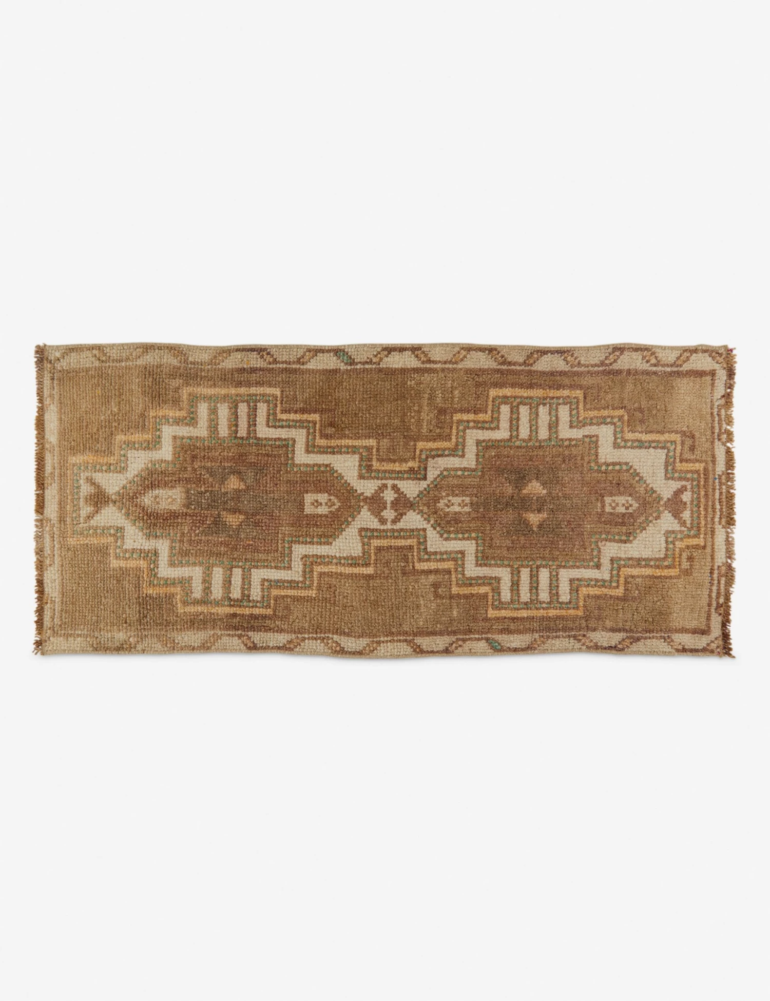 Vintage Turkish Mini Rug No. 158, 1'5" X 3'2" 1 Vintage Turkish Mini Rug No. 158, 1'5" X 3'2"