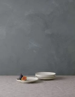 Weilan Cake Plate (Set Of 4) -Furniture Store WeilanCakePlate Setof4 Black Brown 14821