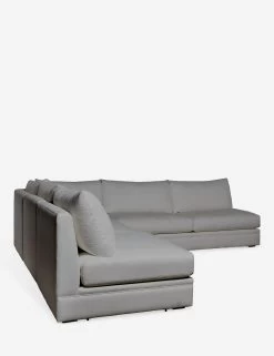 Winona Armless Corner Sectional Sofa -Furniture Store WinonaArmless3PieceCornerSectional KleinSilver 12865 SITECROP