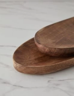 Zidane Trays (Set Of 2) -Furniture Store ZidaneNestingWoodenTrays Setof2 14497