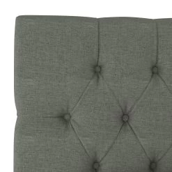 Amarise Bed -Furniture Store amarise linen tufted bed charcoal 3