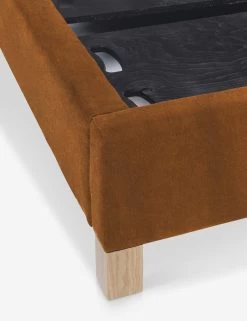 Ambleside Bed By Ginny Macdonald -Furniture Store ambleside bed velvet cognac