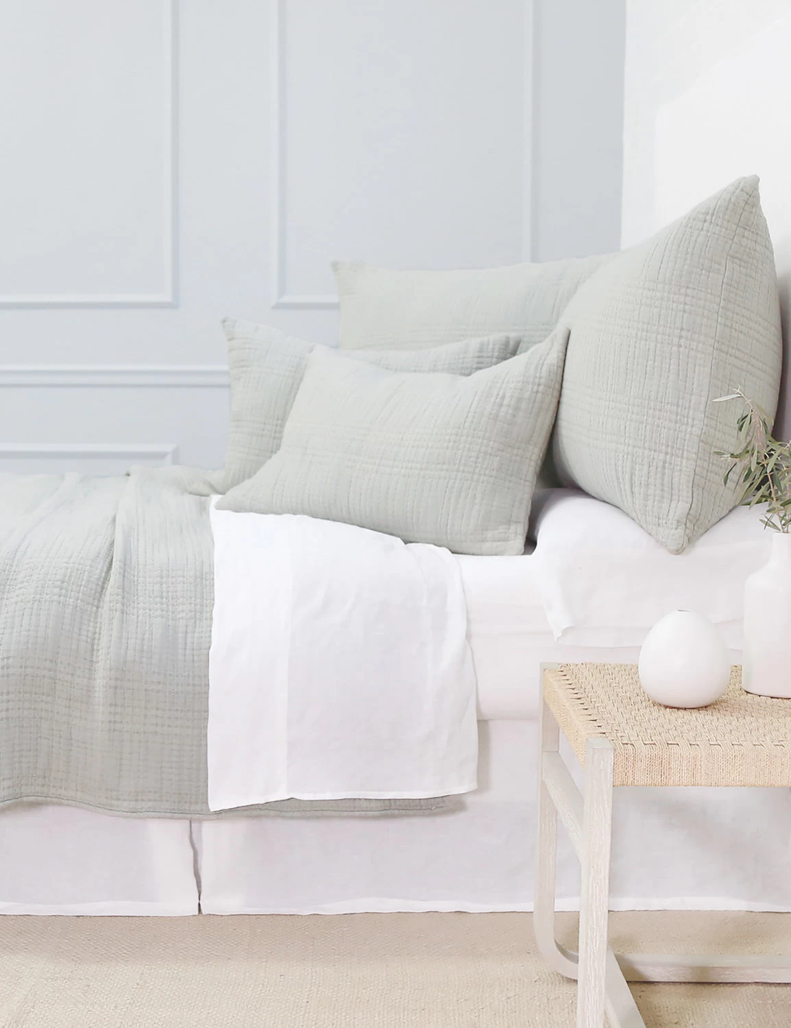 Arrowhead Textured Cotton Sham By Pom Pom At Home 2 Arrowhead Textured Cotton Sham By Pom Pom At Home - Image 2