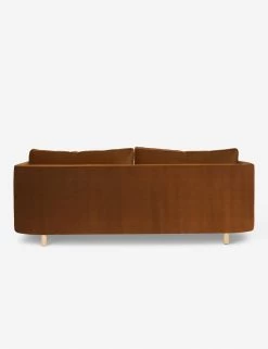 Belmont Sofa By Ginny Macdonald -Furniture Store belmont sofa velvet cognac 5