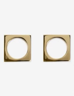 Modernist Napkin Ring Set