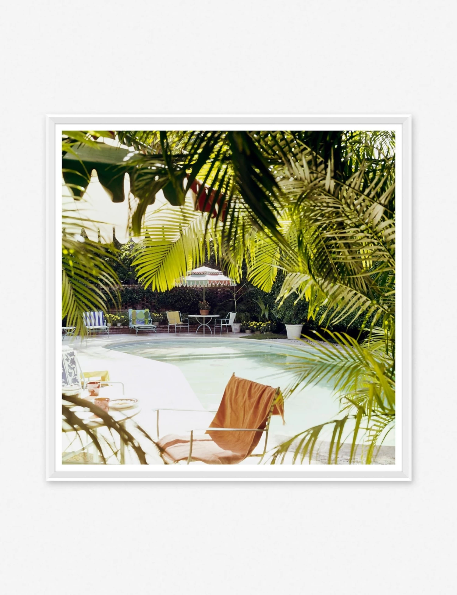 Swimming Pool At Lilly Pulitzer's Photography Print 1 Swimming Pool At Lilly Pulitzer's Photography Print