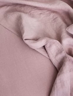 Linen Bedding, Flat Sheet By Cultiver -Furniture Store cultiver linen bedding dusk flat sheet 1 1