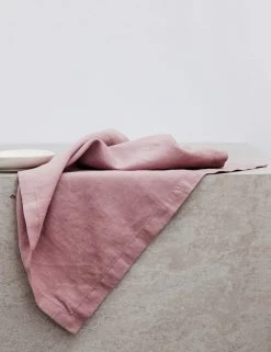 Linen Table Napkins (Set Of 4) By Cultiver -Furniture Store cultiver linen table napkins set of 4 dusk 1