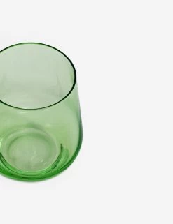 Stemless Wine Glass, (Set Of 6) By Estelle Colored Glass -Furniture Store estelle stemware mint 324 54546ad7 43d2 4861 bf40 6bb79c282b25