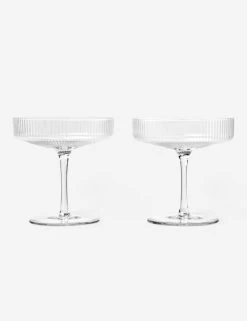 Ripple Champagne Coupe (Set Of 2) By Ferm Living