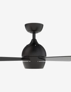 Indi Ceiling Fan + Light -Furniture Store fp7652bl front view