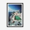 Eden-Roc Pool Photography Print By Slim Aarons