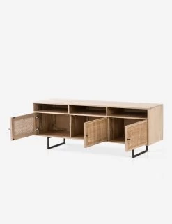 Hannah Media Console -Furniture Store hannah media console natural 1 1564991625 a46995c1 8266 418a b5a6 fb0b529e5dfe