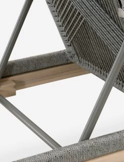 London Indoor / Outdoor Chaise -Furniture Store loom outdoor chaise platinum 2 01