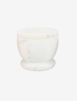 Marble Lidded Cellar -Furniture Store mar27 whi