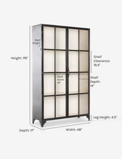 Marjorie Curio Cabinet -Furniture Store marjorie curio cabinet