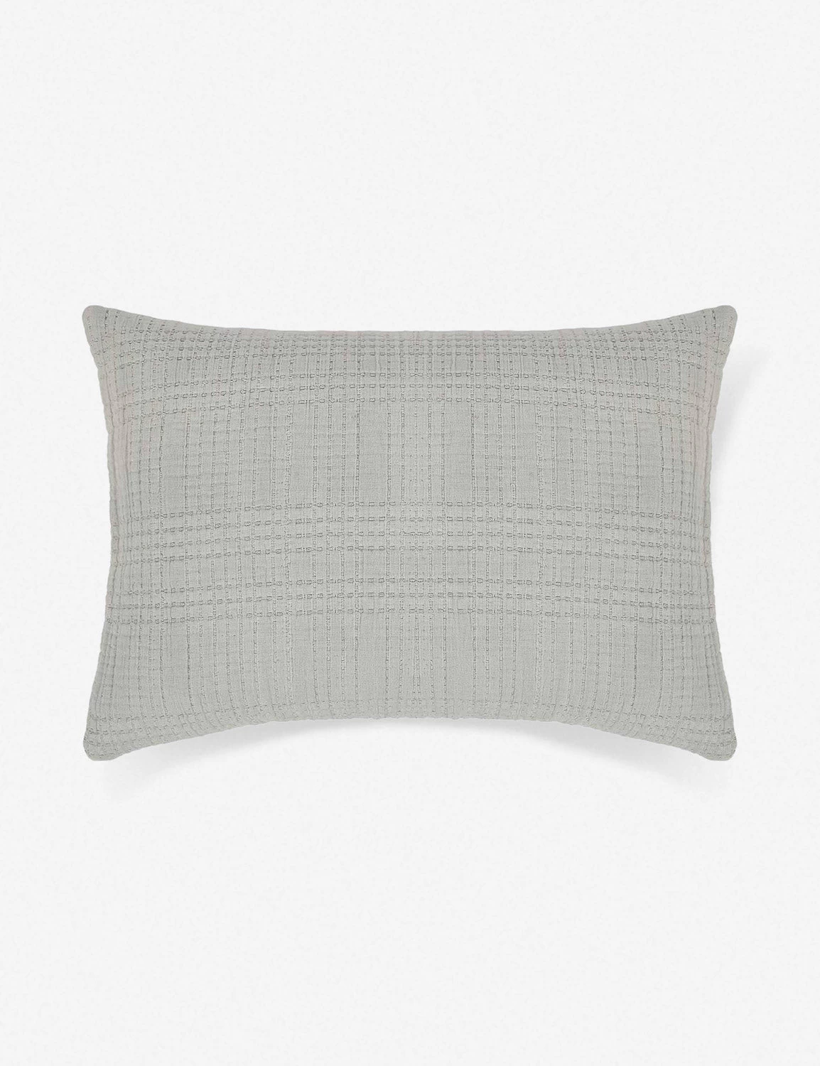 Arrowhead Textured Cotton Sham By Pom Pom At Home 1 Arrowhead Textured Cotton Sham By Pom Pom At Home