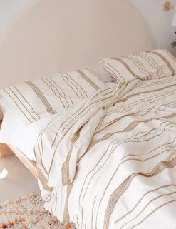 Marlo Cotton Duvet Set By House No. 23 -Furniture Store neutral duvet cover set beige